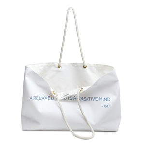 A Relaxed Mind Weekender Bag